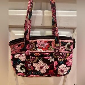 Vera Bradley Shoulder Bag Mod Floral Pink Retired Pattern